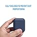 AirPods Case Protective, FRTMA AirPods Silicone Skin Case with Sport Strap Compatible with Apple AirPods (Midnight Blue)
