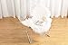BUZIO Luxurious Soft Faux Sheepskin Rug Super Fluffy Silky Carpet for Bedroom Floor Sofa Chair Armchair or Couch, Ivory White, 24 x 36 Inches
