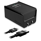 Qmadix Next-gen power Micro USB Travel Charging Kit powered by Qualcomm Quick Charge 2.0 - Retail Packaging - Black