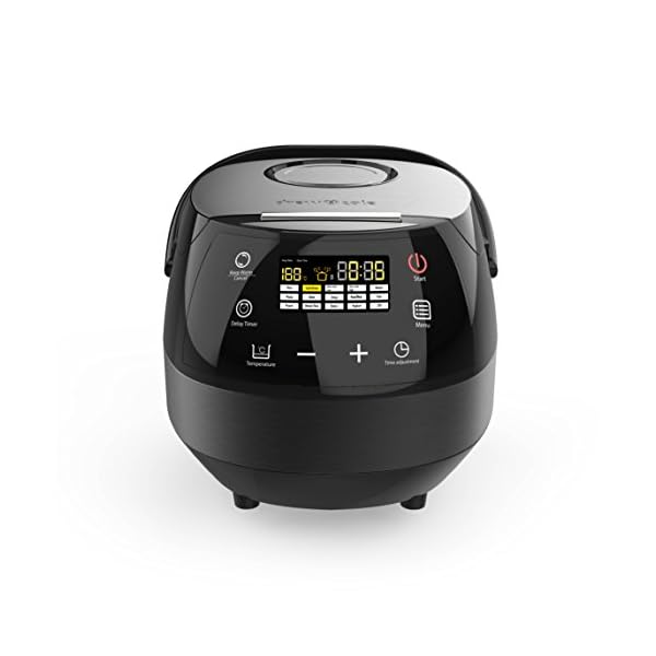 DrewCole-CleverChef-14-in-1-Intelligent-Digital-Multi-Cooker-Aluminium-860-W-5-Litre-Charcoal Drew&Cole CleverChef 14-in-1 Intelligent Digital Multi Cooker, Aluminium, 860 W, 5 Litre, Charcoal