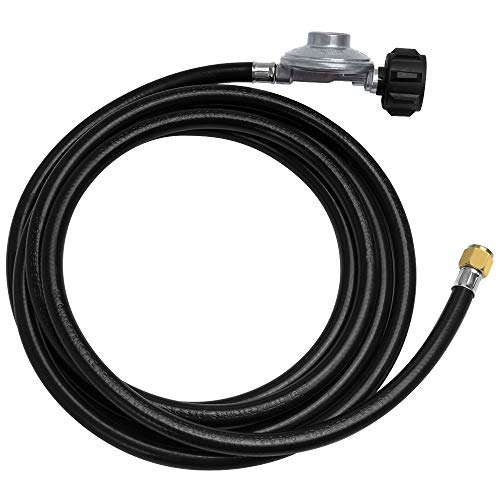 GASPRO 12 FT Low Pressure Propane Hose Regulator with 3/8 Female Flare