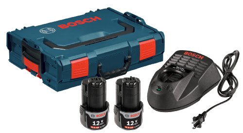 UPC 000346452228, Bosch SKC120-202L 12-Volt Max Lithium-Ion Starter Kit with (2) 2.0 Ah Batteries, Charger and L-BOXX-1