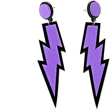 SmileWoman Women's Fashion Retro Neon Earring Funny Earrings