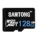 SAMTONG 128GB Micro SD SDXC TF Memory Card High Speed Class 10 With Micro SD Adapter (128GB, Black)