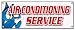 AIR Conditioning Service Banner Sign ac Cooling Technician air Cold Maintenance