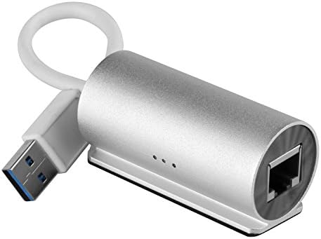 Sipolar USB 3.0 hub to Gigabit Ethernet LAN Wired Network Adapter for Windows, Mac, Chromebook, Linux, and Specific Android Tablets