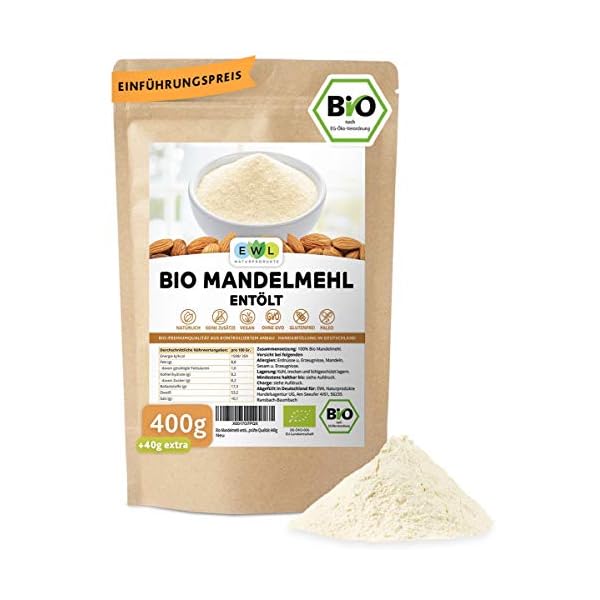 stark ent�ltes mandelmehl