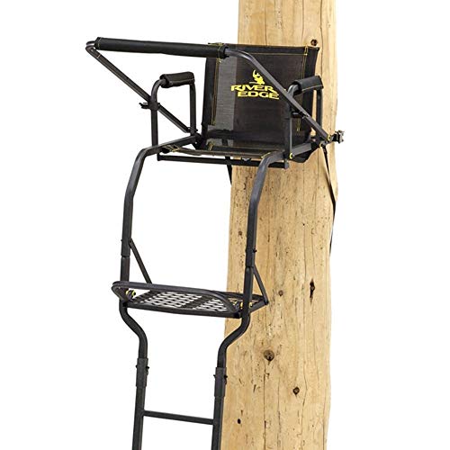 Rivers Edge RE661 Deluxe XT 1 Man Seat Lock On Deer Hunting Tree Ladder Stand - Thumbnail 6