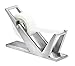 ArtsOnDesk Patented Modern Art Tape Dispenser St202 Stainless Steel Silver Color High-end Desk Accessory Office Organizer Adhesive Transparent Cutter Holder Christmas Fathers Valentines Day Gift.