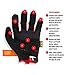 Mechanix Wear M-Pact Impact Resistant Work Gloves - Durable Safety Gloves for Men - Touchscreen Capable - Machine Washable - Breathable - Small - Red/Black