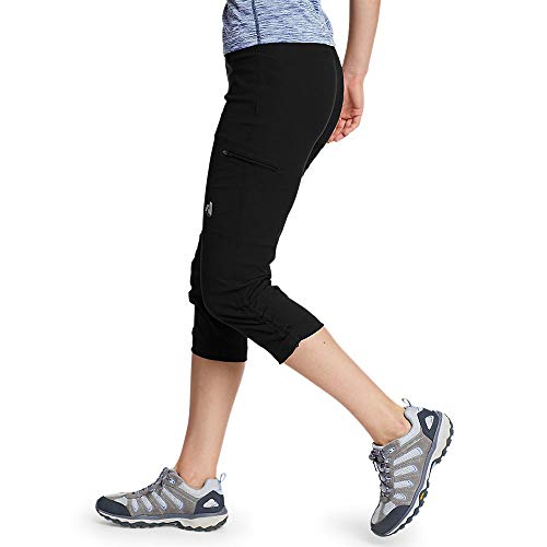 Eddie Bauer Women's Guide Pro Capris, Black Regular 6 Pricepulse