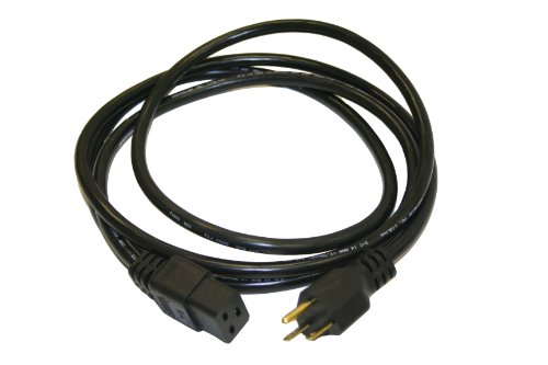 Click Here to See More Images Interpower 86226060 North American NEMA 6-15 Cord Set, NEMA 6-15 Plug Type, IEC 60320 C19 Connector Type, Black Plug Color, Black Cable Color, 15A Amperage, 250VAC Voltage, 2.5m Length