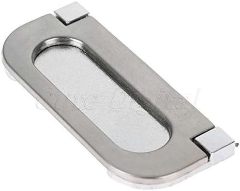Zinc Alloy Modern Hidden Drawer Wardrobe Cupboard Door Handle Knobs Minimalist 2