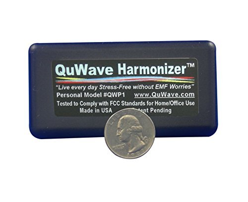 Get Superior EMF Protection and Improved Well-being. Enhances mental and physical performance, fights EMF, stress, illness, and negative energies. Produces an Orgone Chi Schumann Resonance Field that protects you from EMF and external negative forces. Protect your Body and Mind. (QuWave Personal Harmonizer QWP1 Black)