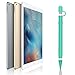 Silicone Case for Apple Pencil Holder Sleeve Skin Pocket Cover Accessories for iPad Pro, Soft Grip Pouch with Charging Cap Holder and 2 Protective Nib Covers(Green)