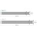 Smart Watch Band, YMCCOOL Fully Magnetic Closure Clasp Mesh Loop Stainless Steel iWatch Band Replacement Bracelet Strap for Watch Sport&Edition 42MM Gold