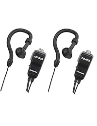 Auricular bidireccional de radio Midland AVPH4 Ear-Clip Auricular bidireccional para el auricular Midland Walkie Talkie (par)