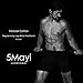 5Mayi Mens Underwear Boxer Briefs for Men Cotton Men's Boxer Briefs Black Pack of 5 XL
