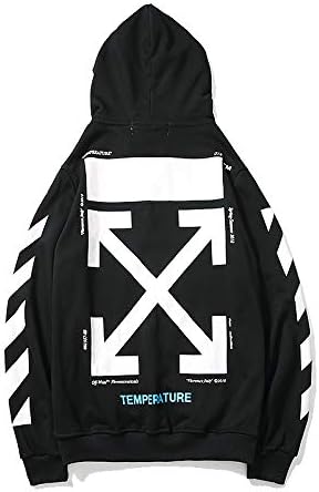 Off OW Logo Plush Pullover Hoodie Sweatshirtshirt for Men/Women