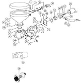 Jabsco 44107-1000 Discharge Port, Plastic 37010