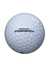 PRECEPT Power Drive Pelotas de golf (15 unidades, # 1- # 4 Paquete de 15 bolas, L