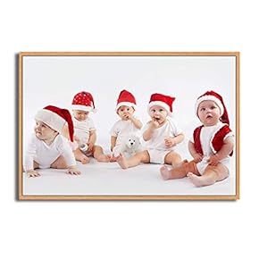 Framed Merry Christmas Home Artwork for Living Room Bedroom