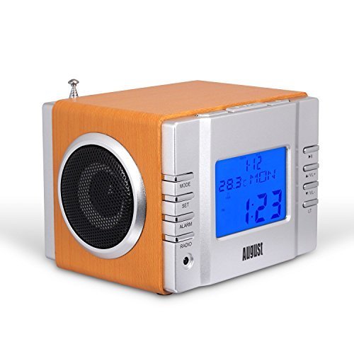 Alarm Clock Radio with MP3 USB ,SD, 3.5mm (Aux) and FM Radio AUG MB300 5053047008091 eBay