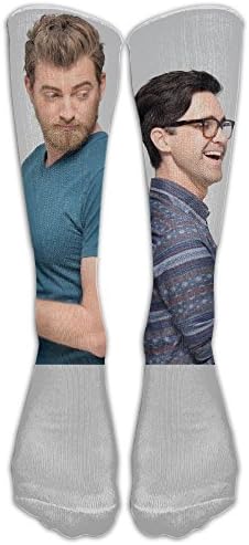 Over-the-Calf Compression Socks Rhett And Link Training Socks Crew Athletic Socks Long Sport Soccer Socks Breathable Casual Socks