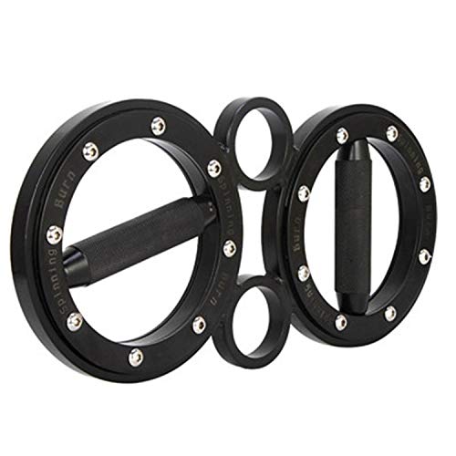 FIITY 8/12 Pounds Multifunctional Hand and Forearm Trainer - Spinning Burn Muscle Training - 360 Degree Rotating Grips