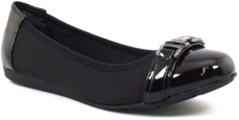 anne klein black flats