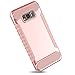 S8 Plus Case, Galaxy S8 Plus Case, BENTOBEN Samsung S8 Plus Case 2 in 1 Slim Hybrid Hard PC Back Cover TPU Bumper Shockproof Protective Phone Cases for Samsung Galaxy S8 Plus/S8+ (6.2 inch) Rose Gold