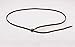 MORE FUN Multilayer Design Dark Brown Leather Cuff Bangle Thin Leather Rope Wristband Bracelet (Gold)