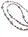 Outman Beaded Eyeglass Chain Sunglasses Holder Strap Eyewear Retainer Lanyard (Colorful bead)