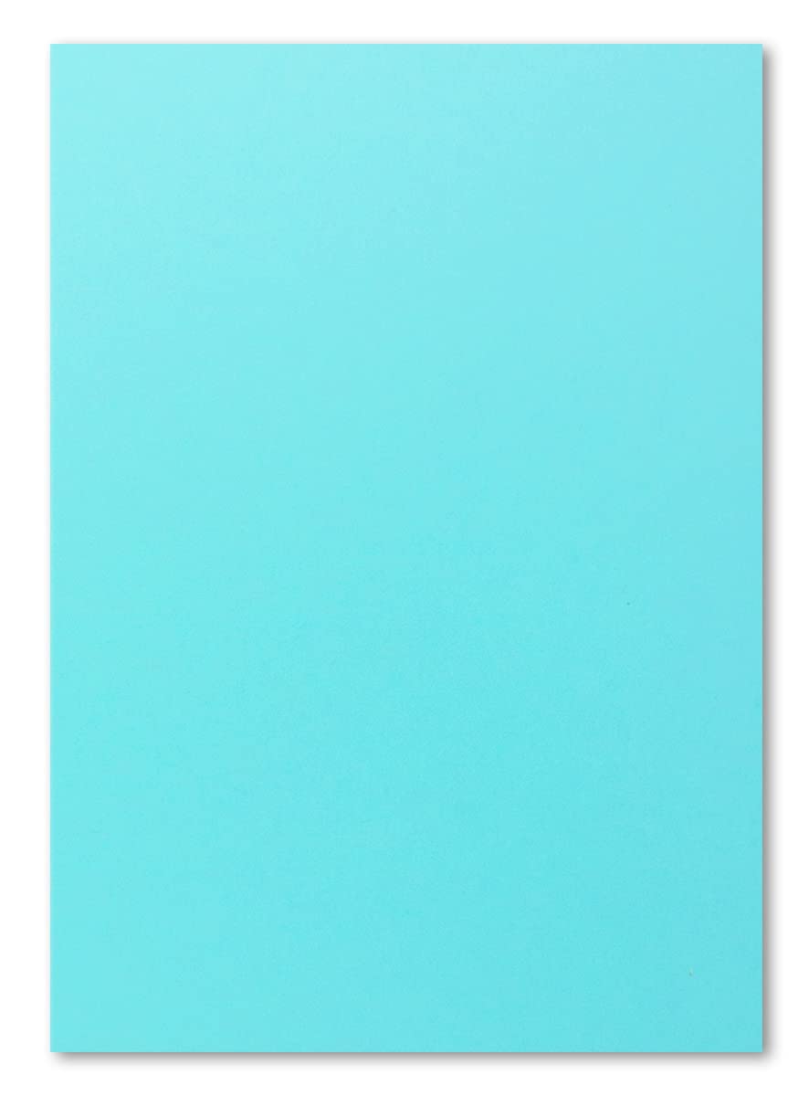 FarbenFroh by GUSTAV NEUSER 100x DIN A4 paper - turquoise - 110 g/m² - 21 x 29.7 cm - writing paper, craft paper, construction paper, letterhead