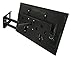 2xhome - Universal Full Motion Swivel Articulating Tilt Tilting Single Arm Extra Extended Extension Wall Mount Bracket for LED LCD Plasma TVs for 40