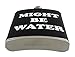 Funny Guy Mugs Might Be Water Stainless Steel 7oz Hip Flask, Black