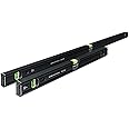 Stabila 29300 2-Piece Dark Shadow Type 80AS-2 24 in. / 48 in. Level Set