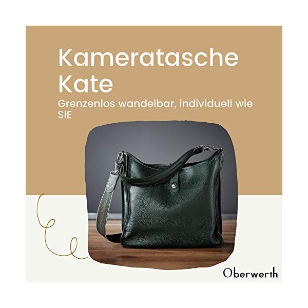 Oberwerth Damen und Kameratasche Kate Oxford grün – Bild 5