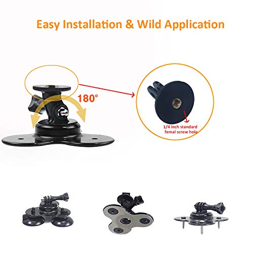 LUCKY Fish Finder Transducer Mount Arm Kayak Bracket Transducer