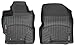 WeatherTech Custom Fit Front FloorLiner for Toyota Yaris/Scion xD (Black)