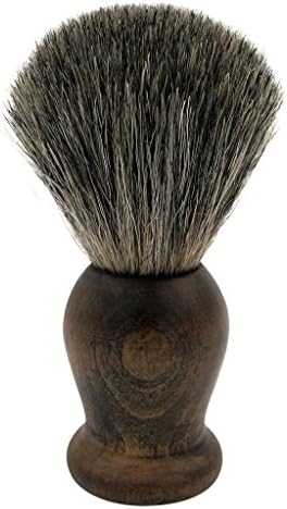 WEISHI Shaving Brush, 100% Pure Mixed Badger with Rosewood Wooden Handle shaving brush.