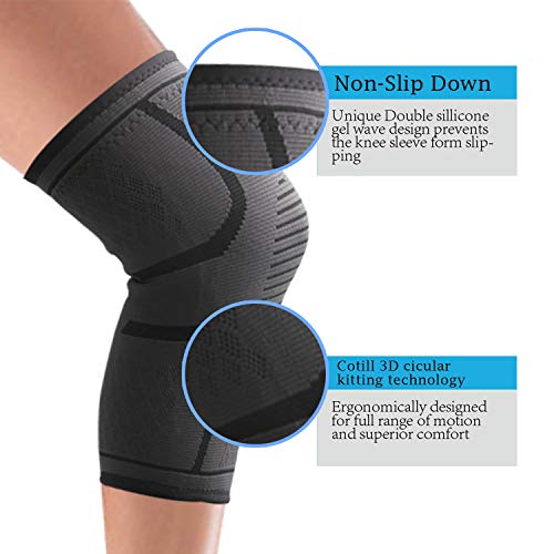 image for FTALGS Knee Support Brace,Knee Pads - Premium Recovery & Compression S