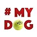 The Dog's Balls - 6 Dog Tennis Balls, Premium Quality Yellow Dog Toy for Fetch, Puppy Training, Exercise & Play. Fits Chuckit Launcher, Bouncy, No Squeaker, the King Kong of Dog Balls