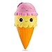 WATINC 9 inch Jumbo Three-Color ice Cream Squishes Lovely Toy Stress Relief Soft Toy Slow Rising Squeeze Toys(Three-Color ice Cream)