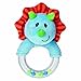 Mary Meyer Okey Dokey Baby Rattle, Dino, 5-Inches