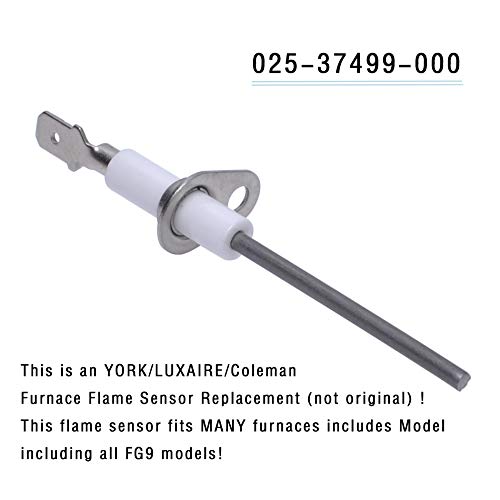 02537499000 Flame Sensor Replacement Compatible with Luxaire York Gas