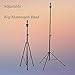 HOOMBOOM Mannequin Head Stand - Mannequin Block Head Holder Metal Adjustable Tripod Stand Holder for Training Head (Mannequin head tripod stand 1)
