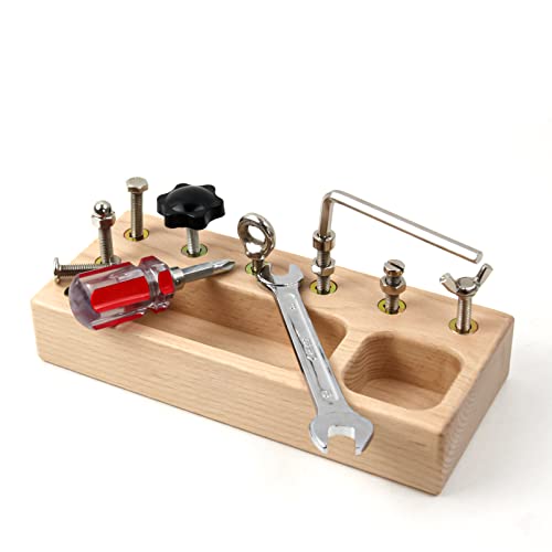Montessori Fine Motor Skills Toys for Year Old, Wooden