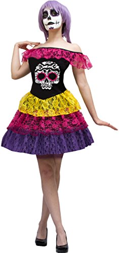 The Catrina Heart Women Dress Costume Made in Mexico