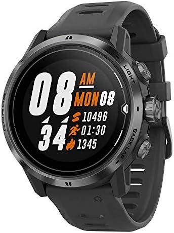 COROS APEX Pro Premium Multisport GPS Watch with Heart Rate Monitor, 40h  Full GPS Battery, 24/7 Blood Oxygen Monitoring, Sapphire Glass, Barometer,  ANT+ \u0026 BLE, Strava \u0026 Training Peaks (Black) price in